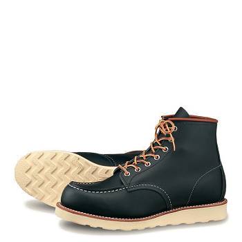 Red Wing Férfi Heritage Classic Moc 6 Inch Bakancs Sötétkék